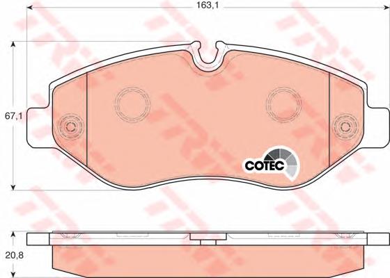 Klocki hamulcowe przednie tarczowe Fomar Roulunds 921581 cena, od 28,57 USD