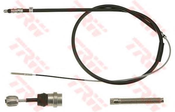 Do koszyka 34411165021 BMW Linka hamulca ręcznego tylna prawa