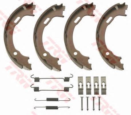 Klocki hamulca ręcznego TRW GS8475 cena, od 26,87 USD