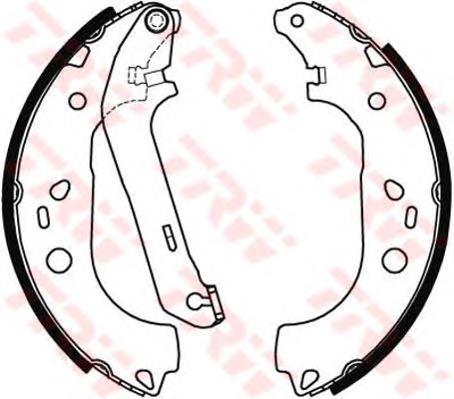 Klocki hamulcowe tylne bębnowe TRW GS8471 cena, od 35,03 USD