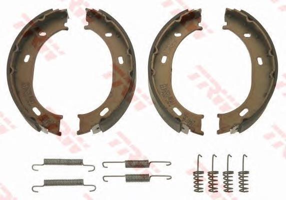 Klocki hamulca ręcznego TRW GS8433 cena, od 23,73 USD