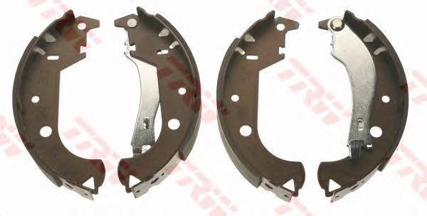 Do koszyka 77362452 Fiat/Alfa/Lancia Klocki hamulcowe tylne bębnowe