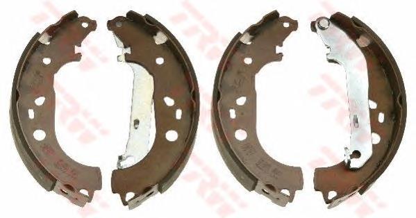 Klocki hamulcowe tylne bębnowe TRW GS8736 cena, od 30,22 USD