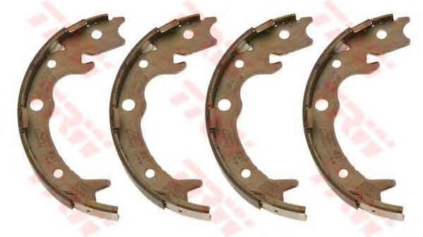 Klocki hamulca ręcznego TRW GS8697 cena, od 27,17 USD