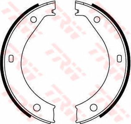 Klocki hamulca ręcznego TRW GS8217 cena, od 22,05 USD