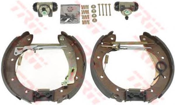 Do koszyka K61068 Brembo Klocki hamulcowe tylne bębnowe