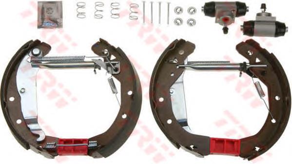 Klocki hamulcowe tylne bębnowe Opel 1605920 cena, od 26,24 USD