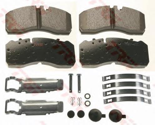 Klocki hamulcowe przednie tarczowe TRW GDB5072 cena, od 95,26 USD