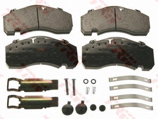 Okładziny (klocki) do hamulców tarczowych tylne TRW GDB5091 cena, od 83,04 USD