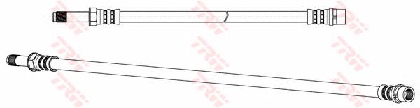 Przewód hamulcowy przedni Mercedes A9064280435