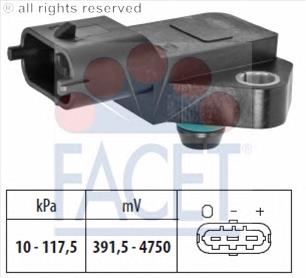 Czujnik ciśnienia w kolektorze ssącym, MAP General Motors 12575467 cena, od 31,76 USD
