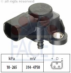 Czujnik ciśnienia w kolektorze ssącym, MAP Mercedes 0071530028 cena, od 26,33 USD
