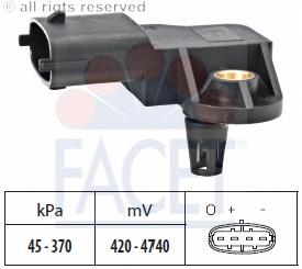 Czujnik ciśnienia w kolektorze ssącym, MAP Renault (RVI) 223650754R cena, od 32,42 USD