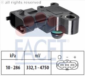 Czujnik ciśnienia w kolektorze ssącym, MAP Ford Focus 3 (CB8)