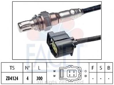Sonda lambda czujnik tlenu przed katalizatorem Facet 108175 cena, od 62,65 USD