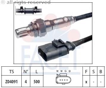 1.998.072 EPS sonda lambda czujnik tlenu przed katalizatorem