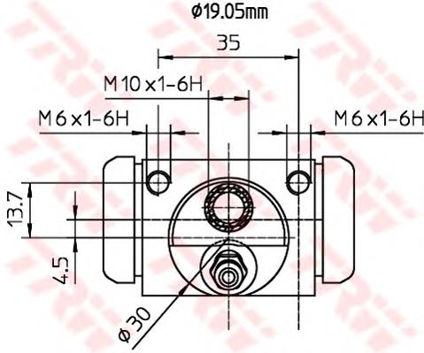 1145295 Ford Cylinder hamulcowy roboczy tylny