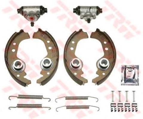 Do koszyka 71738375 Fiat/Alfa/Lancia Klocki hamulcowe tylne bębnowe