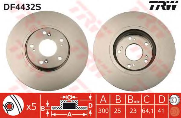 Tarcza hamulcowa przednia Japan Parts DI403C cena, od 54,86 USD