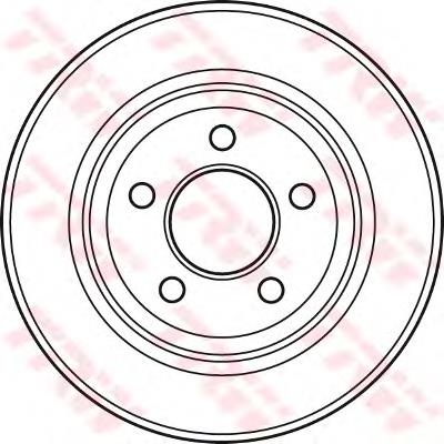 Tarcza hamulcowa przednia do Dodge Grand Caravan SPORT US