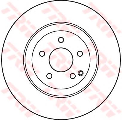 Tarcza hamulcowa przednia do Mercedes CLS (C219)