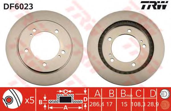Tarcza hamulcowa przednia General Motors 30024673 cena, od 49,81 USD