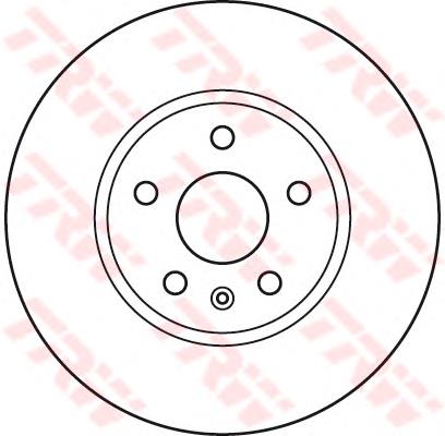 Do koszyka 23118530 General Motors Tarcza hamulcowa przednia