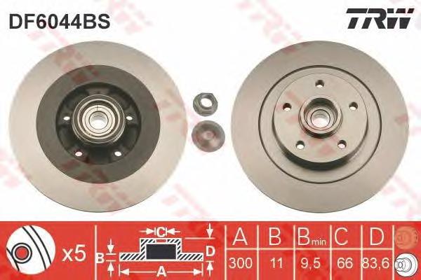 Tarcza hamulcowa tylna Renault (RVI) 432027112R cena, od 13,69 USD