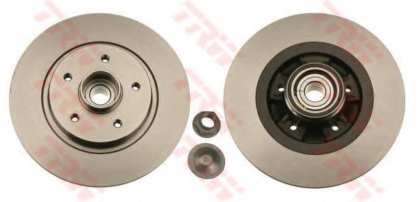 Tarcza hamulcowa tylna TRW DF6043BS cena, od 86,62 USD