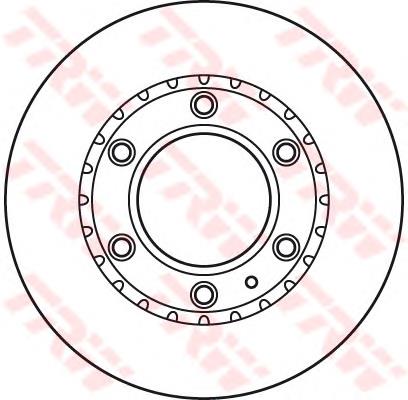 Tarcza hamulcowa przednia 44104 Febi