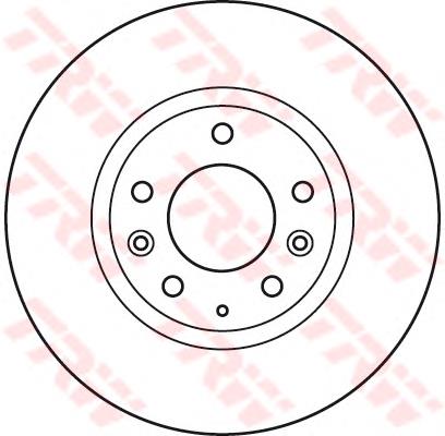 Tarcza hamulcowa przednia Mazda L2063325X cena, od 73,23 USD