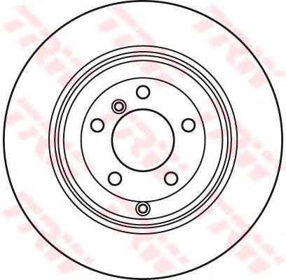 Tarcza hamulcowa tylna Land Rover SDB000211 cena, od 90,24 USD