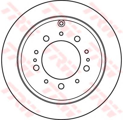 Tarcza hamulcowa tylna JBR1355 Power Stop