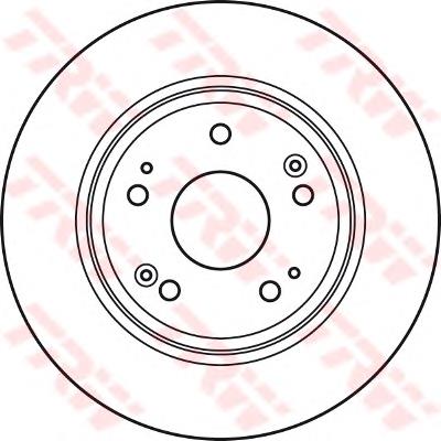 Do koszyka 42510TVAA00 Honda Tarcza hamulcowa tylna