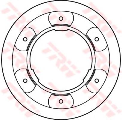 2996049 Iveco Tarcza hamulcowa tylna