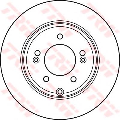 Tarcza hamulcowa tylna BD5272 Fremax