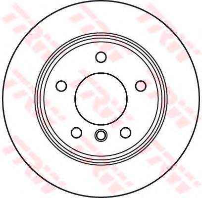 Tarcza hamulcowa tylna Hans Pries (Topran) 500564