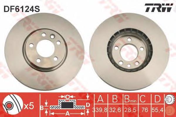 83074034 R1 Concepts tarcza hamulcowa przednia