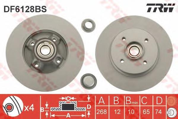 Tarcza hamulcowa tylna Fremax BD5023 cena, od 57,24 USD