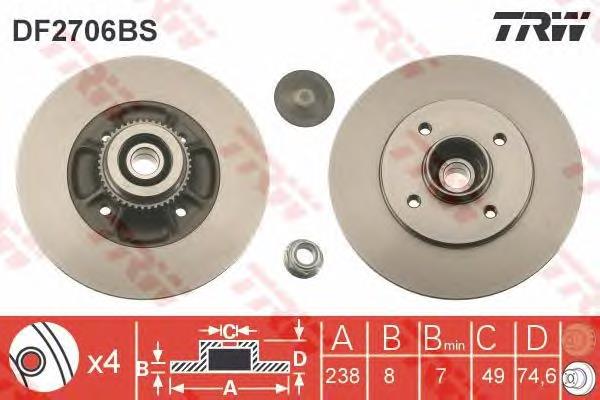 Tarcza hamulcowa tylna Renault (RVI) 7700780077 cena, od 45,10 USD