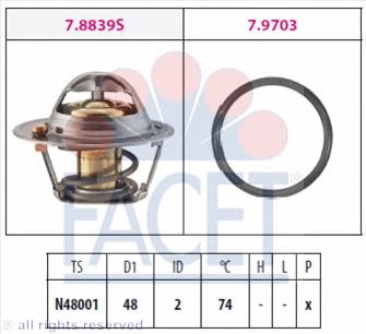 Termostat Ford 1303377 cena, od 16,02 USD
