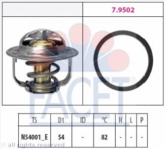 7.8800 Facet termostat