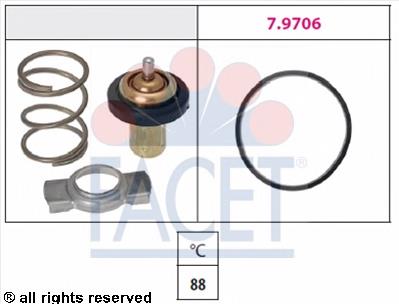 7.8822 Facet termostat