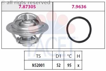 Termostat Nissan/Infiniti 212306N200 cena, od 13,34 USD