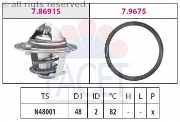 Termostat Metalcaucho 03091 cena, od 9,78 USD
