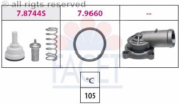 78744K Facet obudowa termostatu