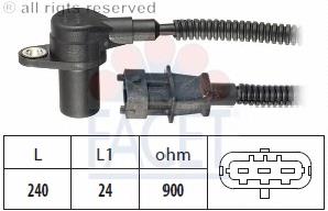391804A410 Hyundai/Kia Czujnik położenia wału korbowego