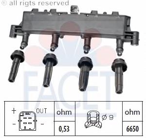 597090 Peugeot/Citroen cewka zapłonowa