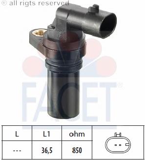 Czujnik położenia wału korbowego Opel 6235645 cena, od 14,69 USD