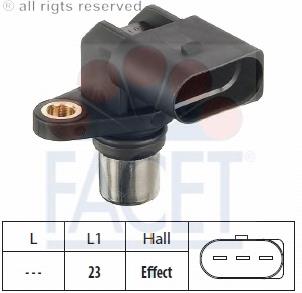 Czujnik położenia wałka rozrządu 6PU009121881 HELLA